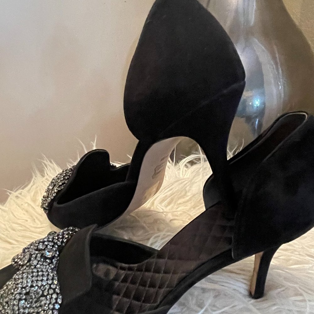 Tory Burch 9.5 Black Suede - Picture 2 of 6